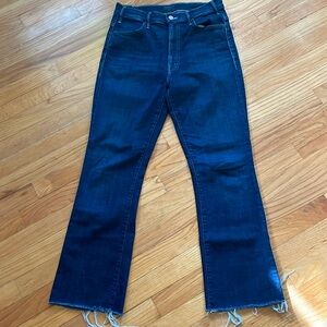 Mother Denim The Hustler Ankle fray 28 B9